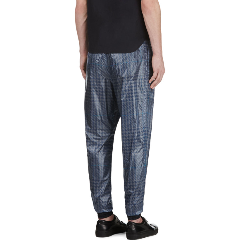 Sacai Navy Houndstooth Lounge Pants