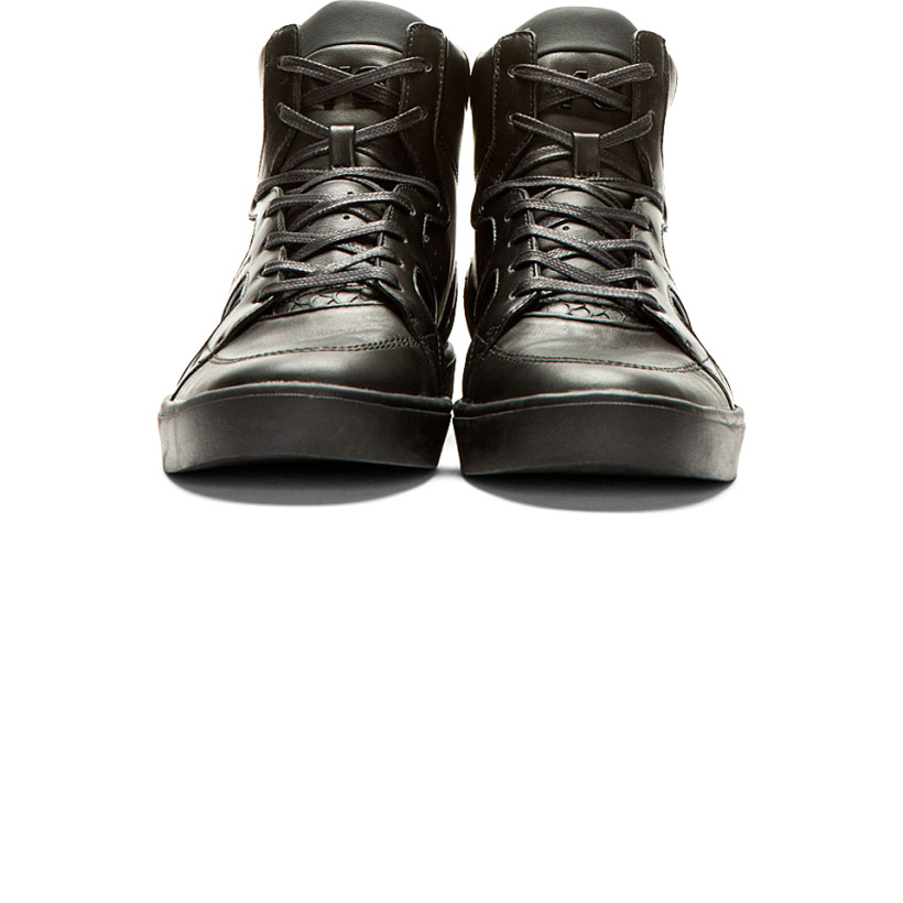 Black Rydge High Top Sneakers