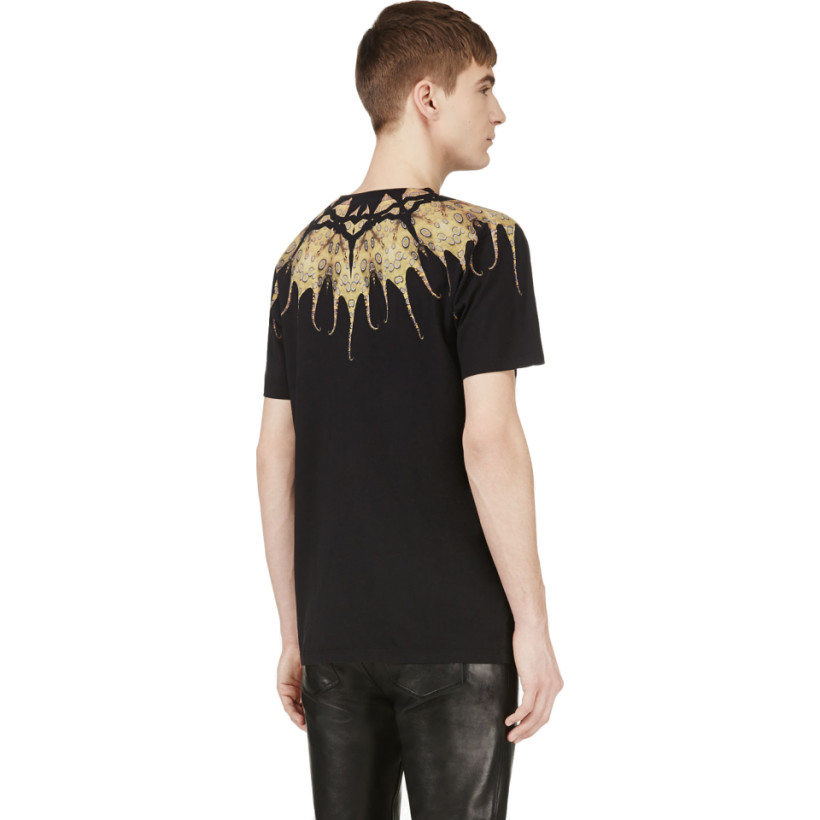 Marcelo Burlon County of Milan Black Pulpo T Shirt