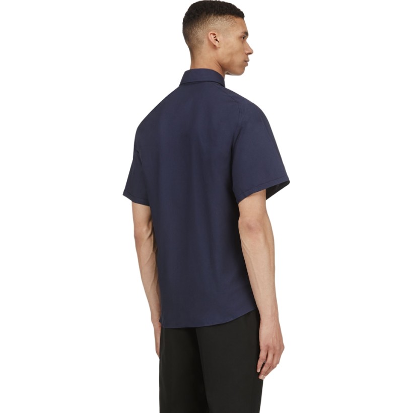 Acne Studios Navy Oxford Boyd Shirt