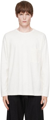 Lemaire, LEMAIRE White Long Sleeve T-shirt