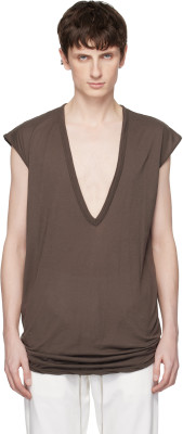 Rick Owens, Rick Owens DRKSHDW Gray Temple Dylan T-shirt
