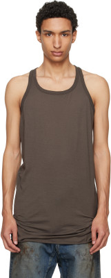 Rick Owens, Rick Owens DRKSHDW Brown Temple Loose Tank Top
