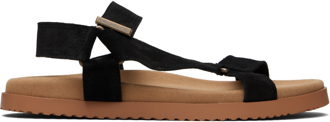 Dsquared2, Dsquared2 Black Suede Sandals