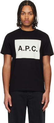 A.P.C., A.P.C. Black Cotton T-shirt