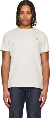 A.P.C., A.P.C. Gray Standard Item T-shirt