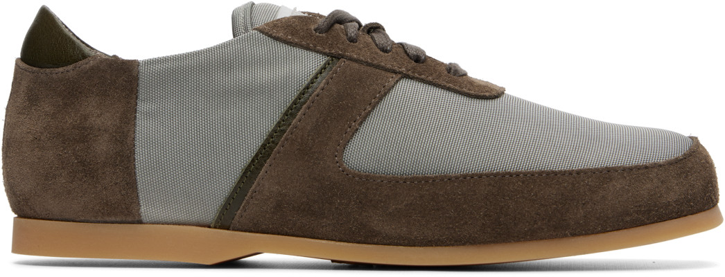 Our Legacy, OUR LEGACY Green & Brown Sneak In Sport Sneakers
