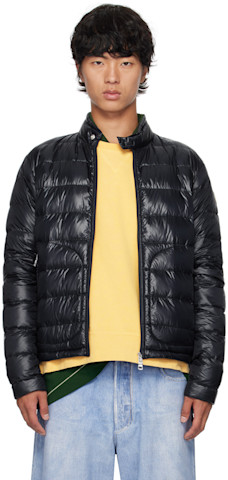 Мужская пуховая куртка Moncler Acorus, темно-синяя