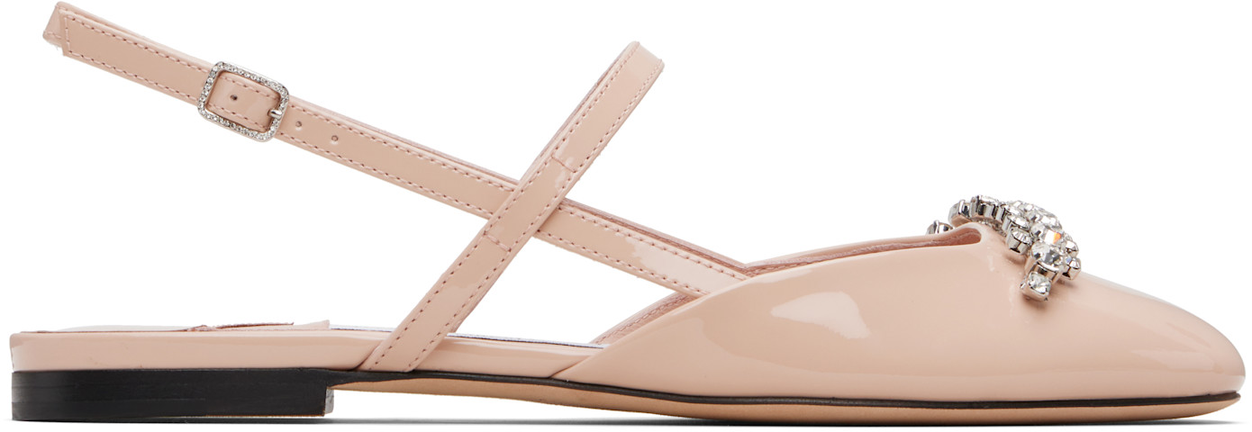 Женские балетки Jimmy Choo Belinda, macaron