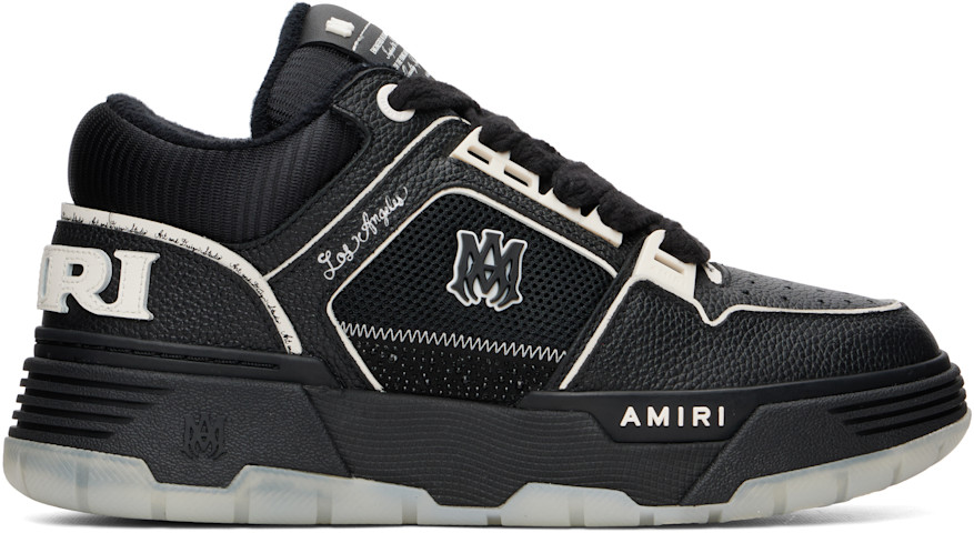 Мужские низкие кроссовки Amiri MA-1, черные