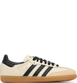 Off-White & Black Samba OG Sneakers - adidas Originals
