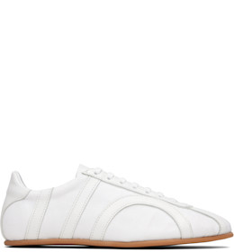 White Canvas Sneakers - TOTEME