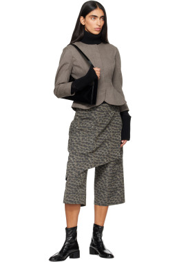 Black Monolith Shoulder Bag - Jil Sander