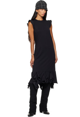 Black Jazz Midi Dress - SECONDA