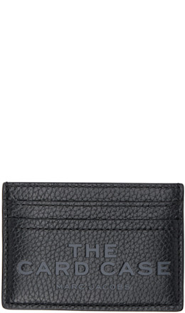 Black 'The Leather Card Case' Card Holder - Marc Jacobs
