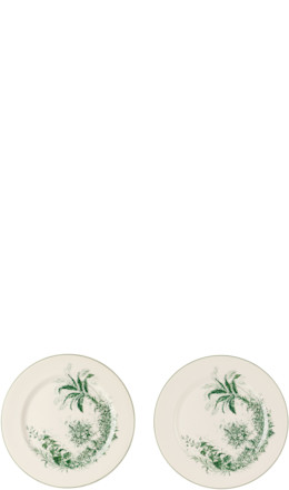 White Gardens 08 Dinner Plate Set - Laboratorio Paravicini