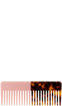 Pink & Brown Resin Comb - Dries Van Noten
