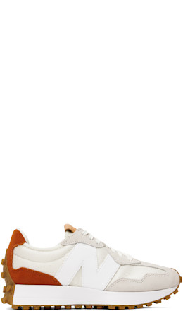Off-White & Orange 327 Sneakers - New Balance