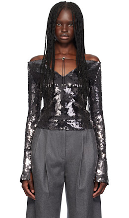 Gray Solare Long Sleeve T-Shirt - 16Arlington