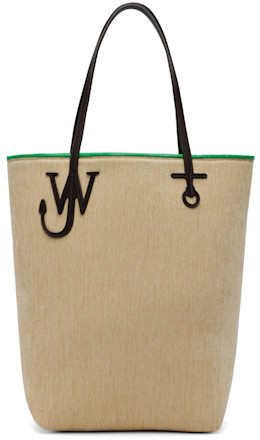 Beige Tall Anchor Tote - JW Anderson