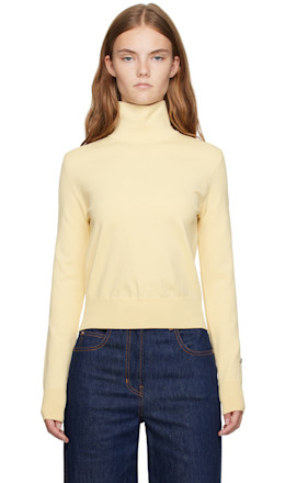 Yellow Classic Turtleneck - RECTO