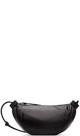 Black Puffy Half Moon Bag - Victoria Beckham