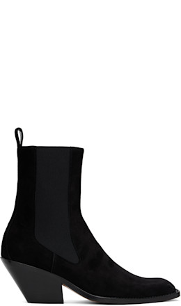 Black Austin Ankle Chelsea Boots - KHAITE