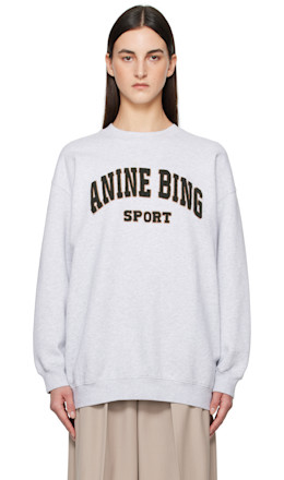 Gray Tyler Sweatshirt - ANINE BING