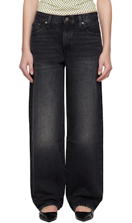 Black Baggy Dad Jeans - Levi's