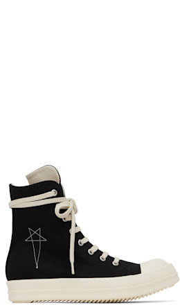 Black Hollywood Sneakers - Rick Owens DRKSHDW
