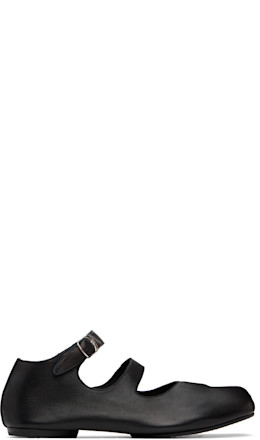 Black Tabi Ballerina Flats - Maison Margiela