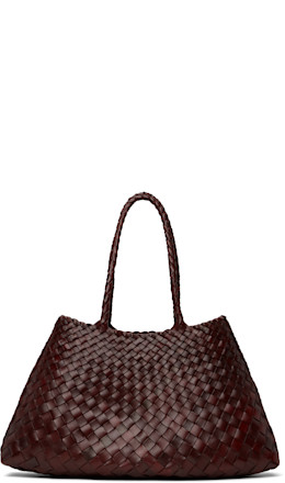 Burgundy Santa Croce Big Tote - Dragon Diffusion