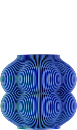 SSENSE Exclusive Green & Blue 2LG Studio Edition Little Peach Vase - Sheyn