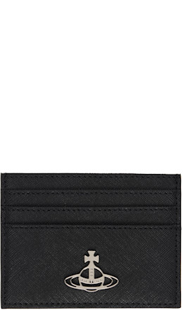 Black Flat Card Holder - Vivienne Westwood