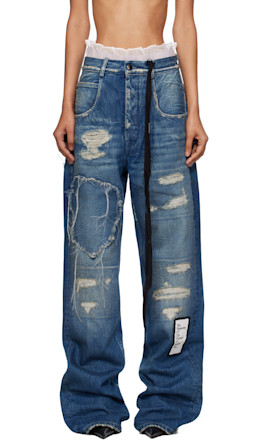 Blue Claire 5 Pocket Comfort Jeans