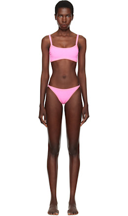 Pink Tyler Tonal Bikini - Hunza G