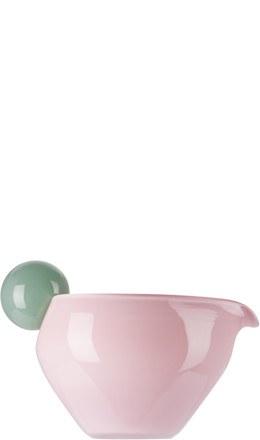 Pink & Green 'The Jug Mini' Creamer - Helle Mardahl