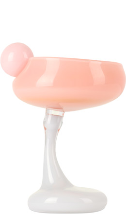 Pink & Purple 'The Signature Glass With A Twist' Cocktail Glass - Helle Mardahl