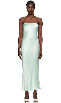 Green Moon Dance Strapless Maxi Dress - BEC + BRIDGE