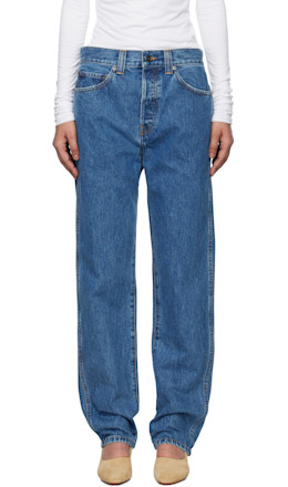 Blue Corben Jeans - KHAITE