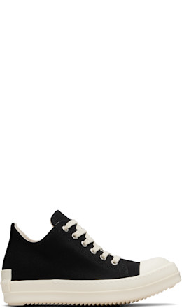 Black Concordians Low Sneaks Sneakers - Rick Owens DRKSHDW