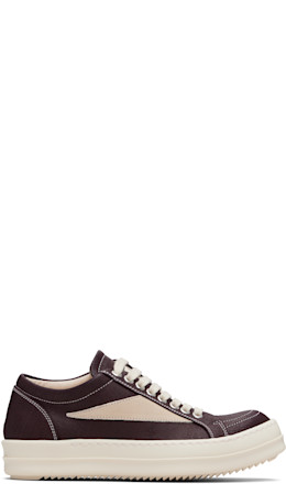 Burgundy Concordians Vintage Sneaks Sneakers - Rick Owens DRKSHDW
