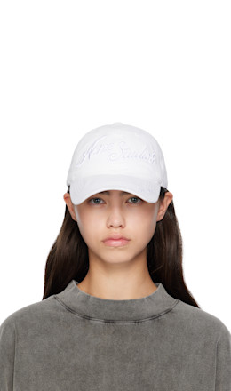 White Logo Cap - Acne Studios