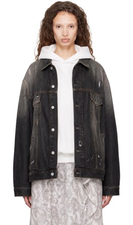 Black Robert Trafalgar Denim Jacket Black Robert Trafalgar Denim Jacket