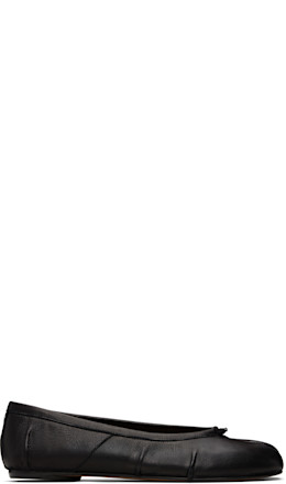 Black Tabi New Ballerina Flats