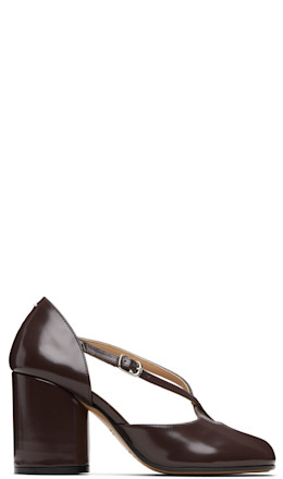 Brown Tabi Décolleté Heeled Sandals Brown Tabi Décolleté Heeled Sandals