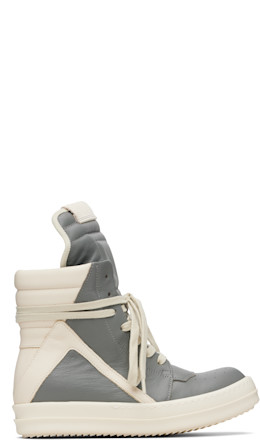 Gray Concordians Geobasket Sneakers - Rick Owens