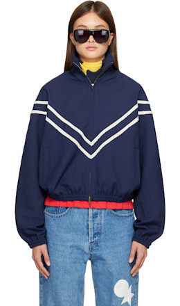 Navy Pinking Corded Jacket Navy Pinking Corded Jacket