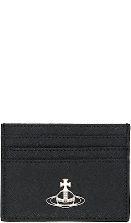 Black Flat Card Holder - Vivienne Westwood