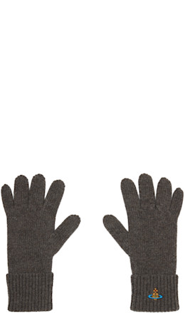 Gray Sporty Gloves - Vivienne Westwood